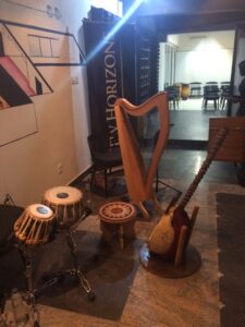 Harpist in Nigeria