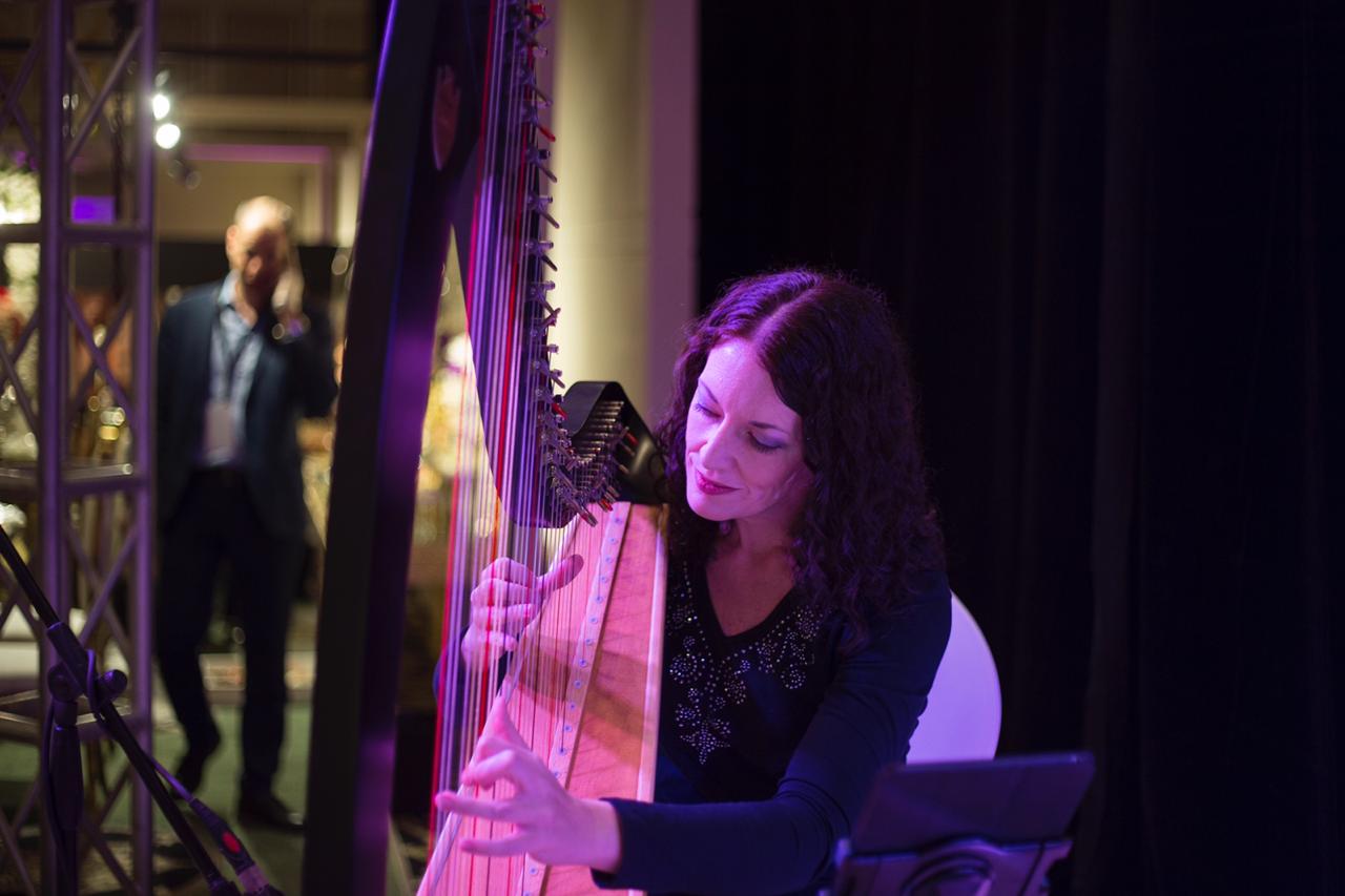 Saudi Arabia Harpist