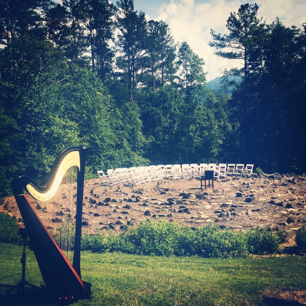 Gatlinburg Harpist