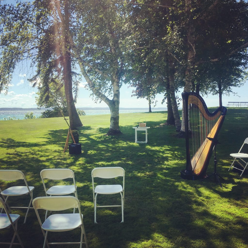 Wedding Harpist Northern MI