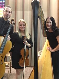 Harp Violin Cello Trio Iowa