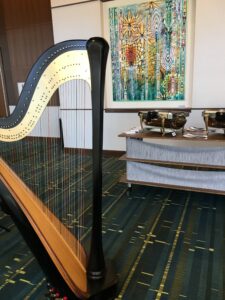 Harpist in Cedar Rapids