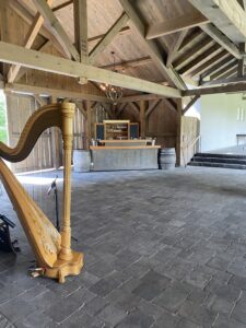 Harpist at Langdon Hall