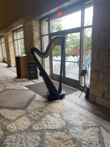 Harp Player Rock Island