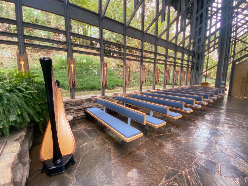 Onawa IA Harpist