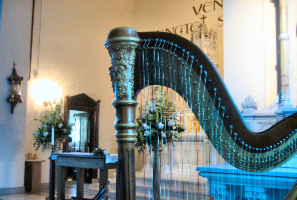 Harpist for Catholic Weddings South Bend