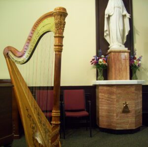Harpist for Catholic Weddings Southwest Michigan