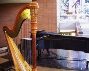 Harp and Piano Duet for Wedding in Valparaiso