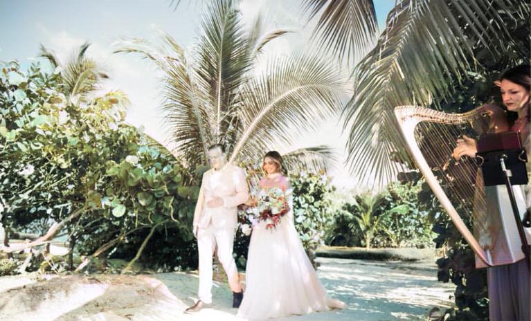 Cozumel Harpist for Weddings
