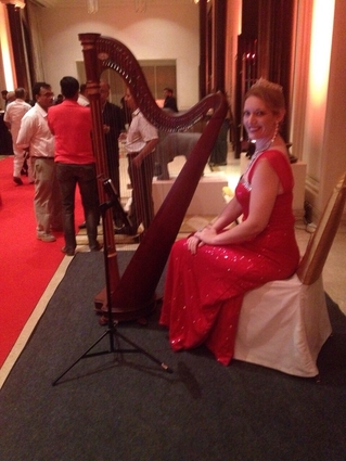 Harpist in Chennai
