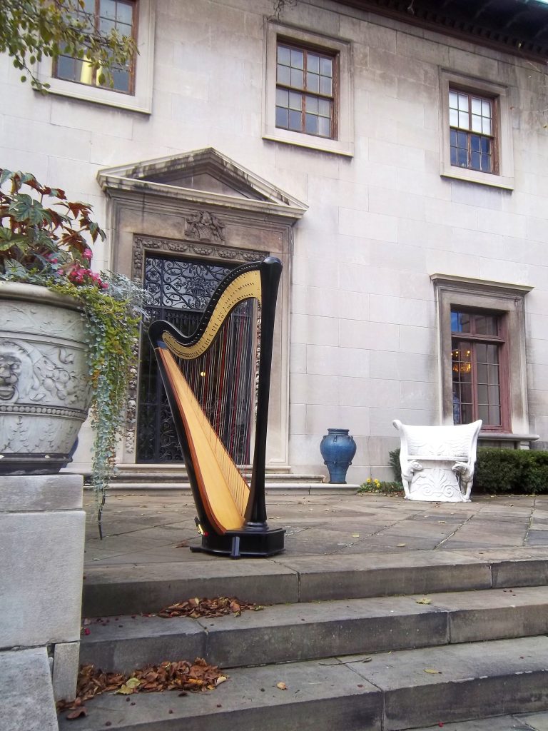 Harpist in Cleveland