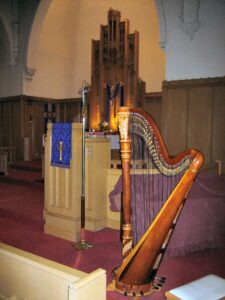 Harpist for Church in Chicago