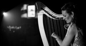 Rising Sun IN Harpist
