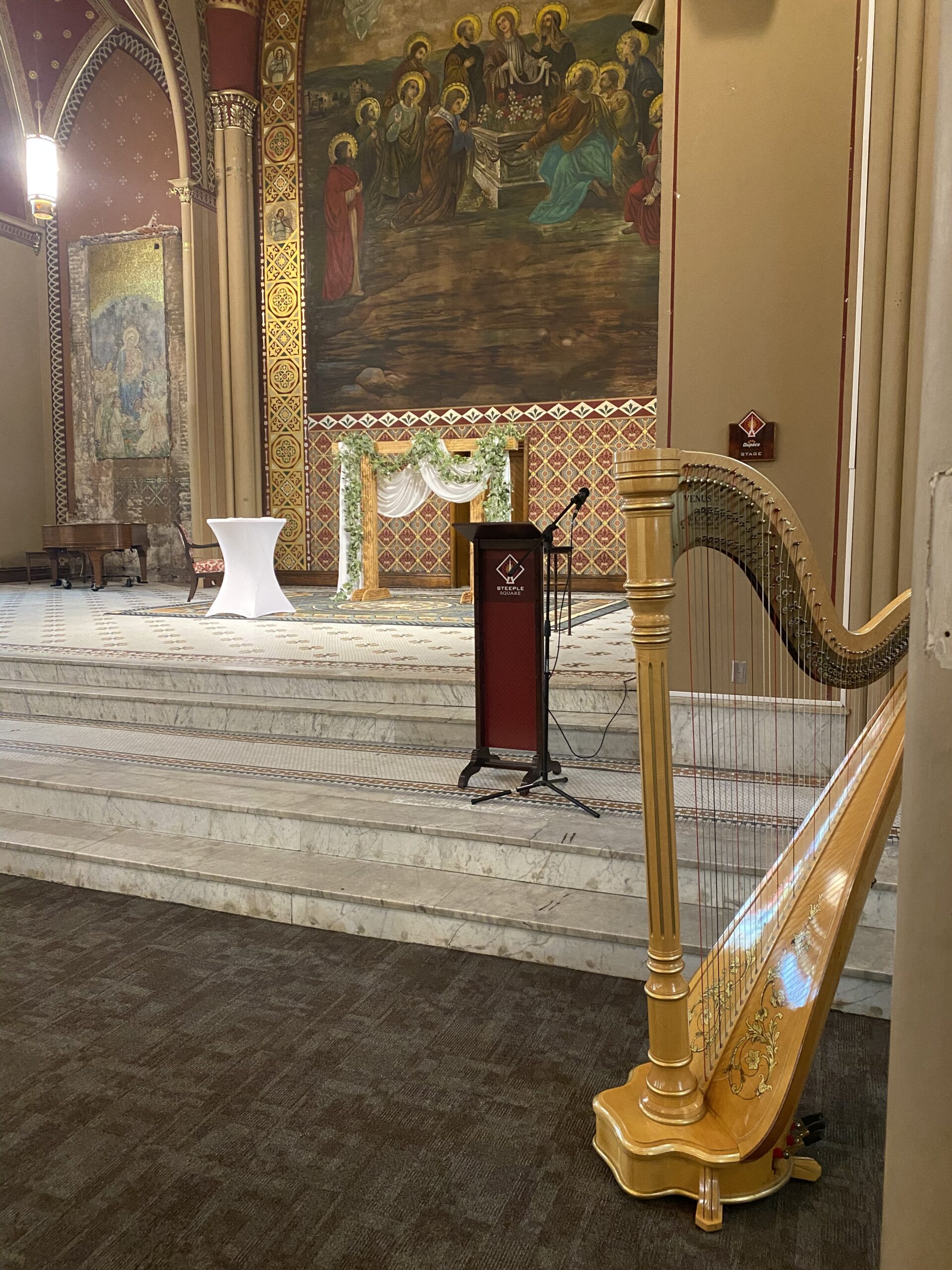Dubuque Iowa Harpist