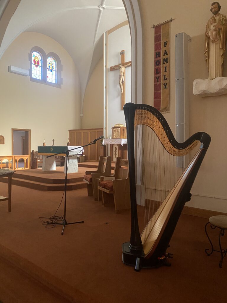 Prairie du Chien Harpist