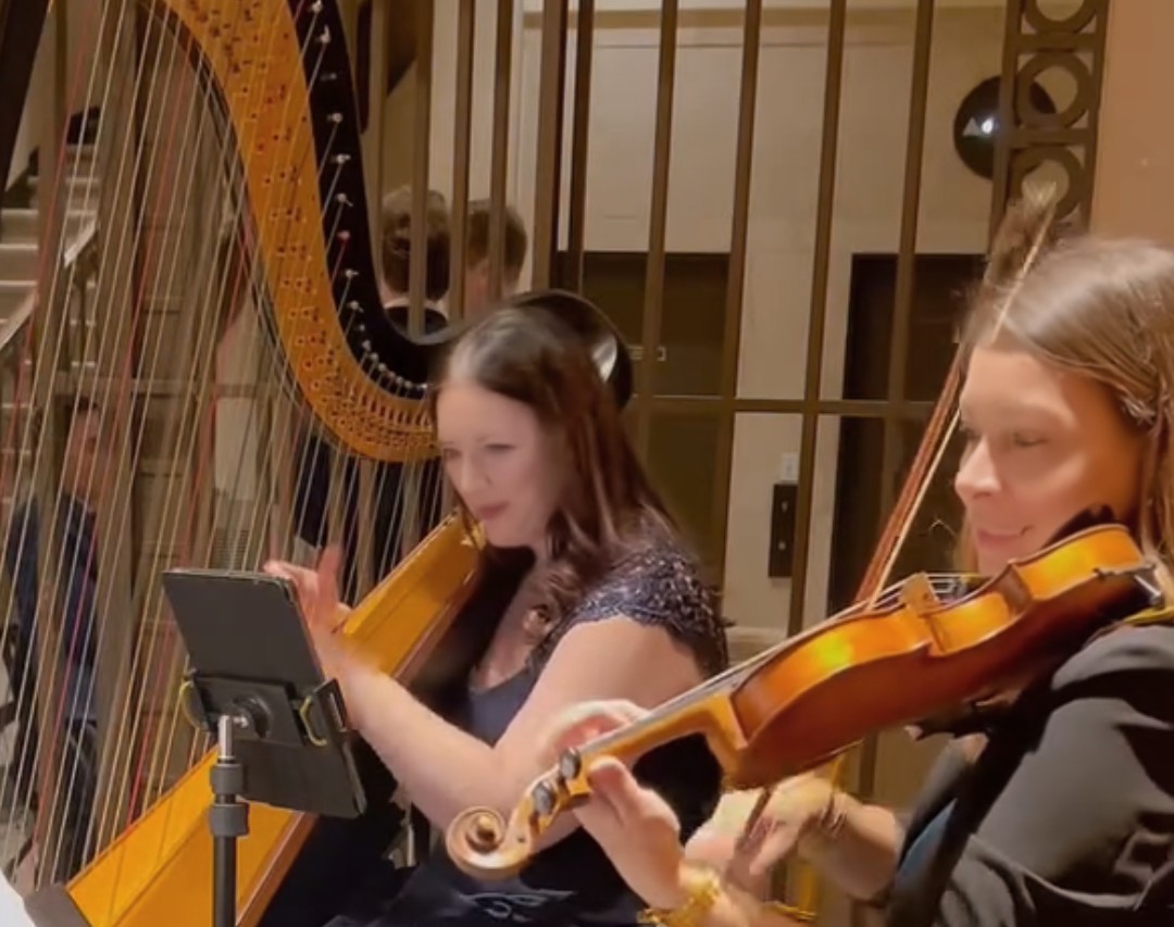 Harp Violin Duet Wedding Memphis