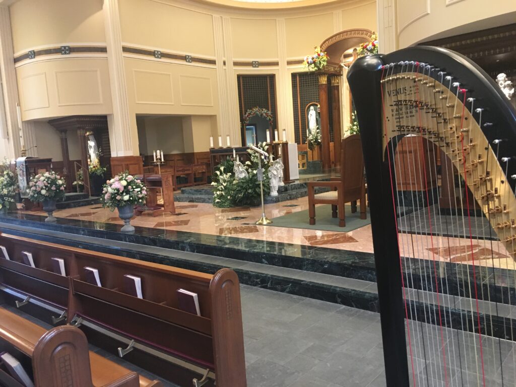 Harp Music at Church