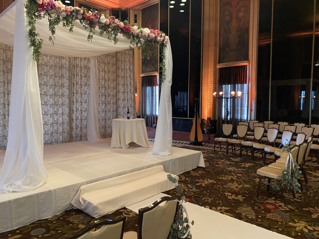 Harpist for Jewish Wedding