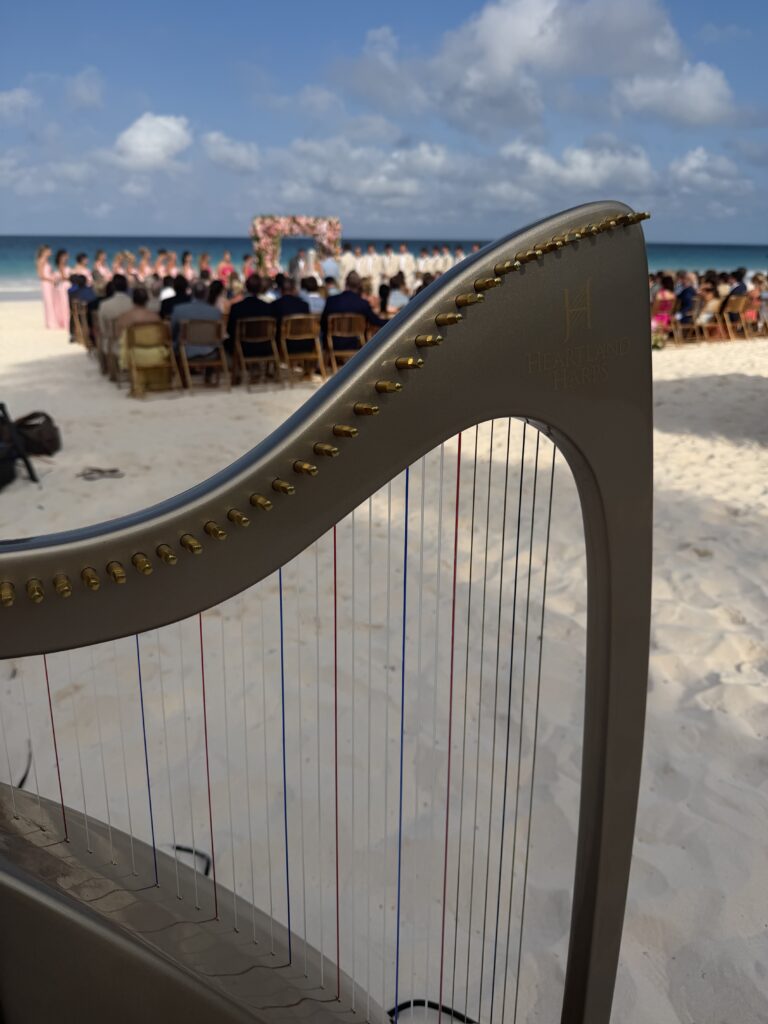 Bahamas Wedding Harpist