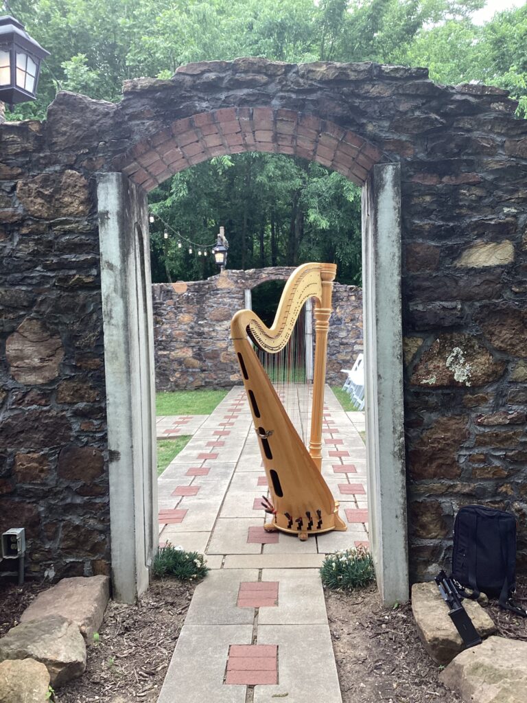 Northwest Arkansas Wedding Harpist