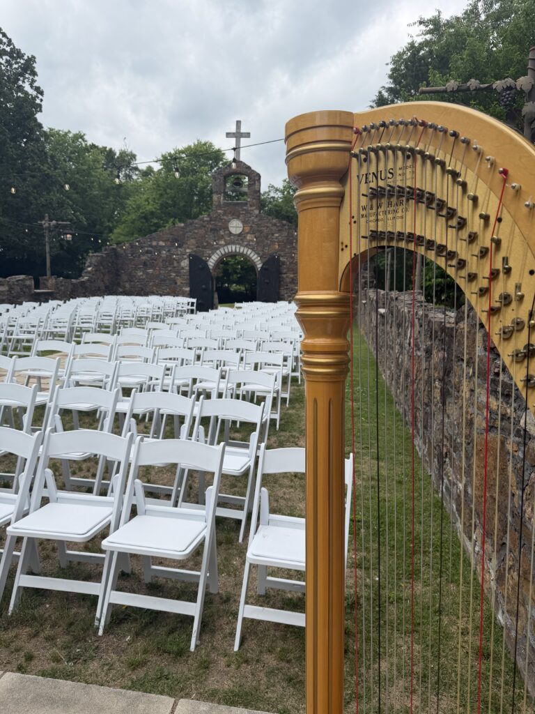 Arkansas Wedding Harpist