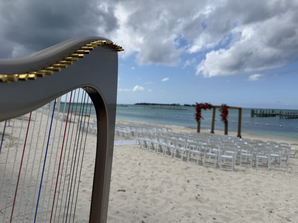 Wedding Harpist in Nassau