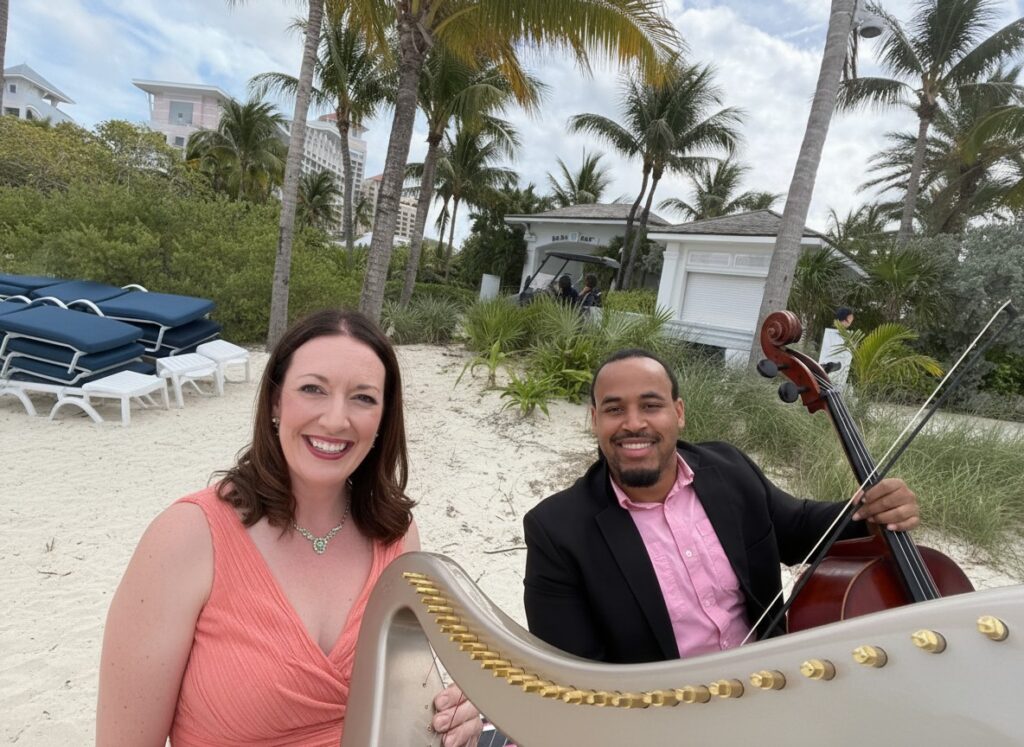 Harp & Cello Duet Nassau The Bahamas