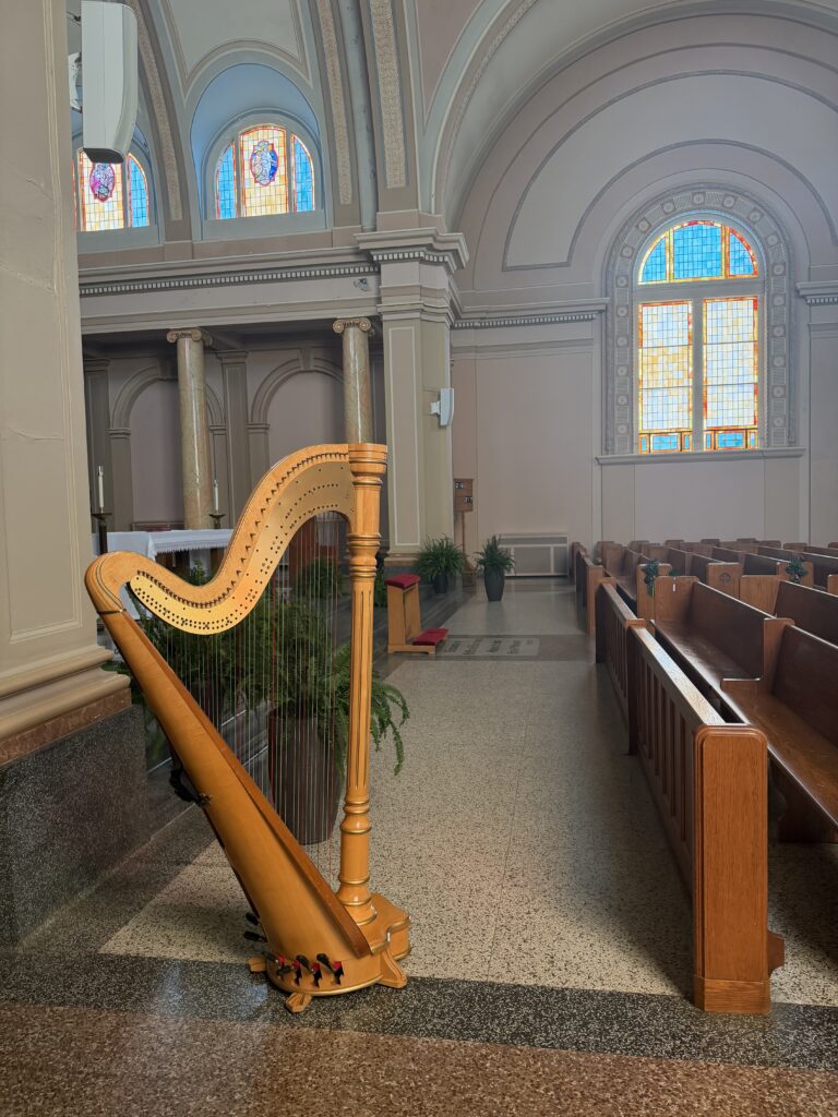 Wedding Ceremony at St. Patrick’s Catholic Church Pana