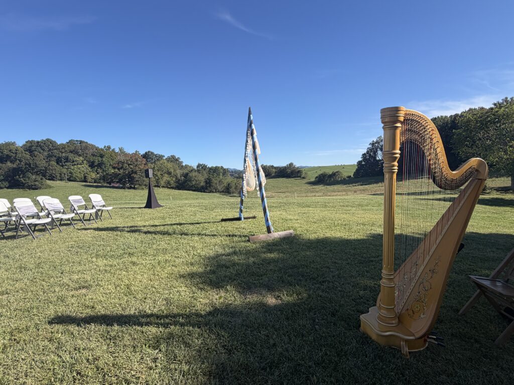 Tri-Cities TN Wedding Harpist